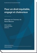 Cover: Pour un droit &eacute;quitable, engag&eacute; et chaleureux - Helbing & Lichtenhahn