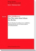 Abbildung von: Das Tier unter dem Schutz des Rechts - Helbing & Lichtenhahn