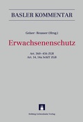 Cover: Erwachsenenschutz - Helbing & Lichtenhahn