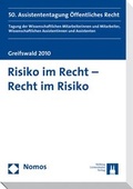 Cover: Risiko im Recht - Recht im Risiko - Helbing & Lichtenhahn