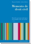 Cover: Memento de droit civil - Helbing & Lichtenhahn