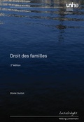 Cover: Droit des familles - Helbing & Lichtenhahn