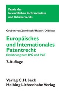 Cover: Europ&auml;isches und Internationales Patentrecht - Helbing & Lichtenhahn