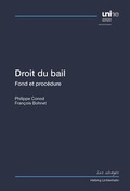 Cover: Droit du bail - Helbing & Lichtenhahn