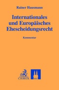 Cover: Internationales und Europ&auml;isches Ehescheidungsrecht - Helbing & Lichtenhahn