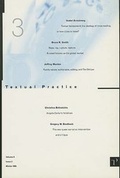 Cover: Textual Practice - Routledge