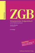 Cover: Texto ZGB - Helbing & Lichtenhahn