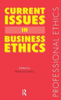 Bild vergrößern Bild: Current Issues in Business Ethics - Routledge