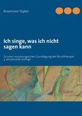 Cover: Ich singe, was ich nicht sagen kann - BoD - Books on Demand