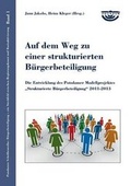 Cover: Auf Dem Weg Zu Einer Strukturierten Burgerbeteiligung - Books on Demand
