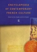 Cover: Encyclopedia of Contemporary French Culture - Routledge