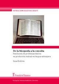 Abbildung von: De la búsqueda a la consulta - Frank & Timme