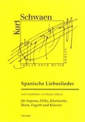 Cover: Spanische Liebeslieder - Neue Musik