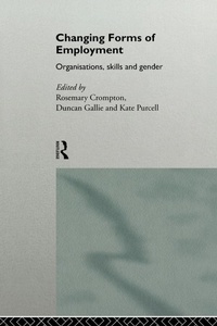Enlarge image Cover: Changing Forms of Employment - Routledge