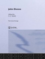 Cover: John Donne - Routledge