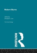 Cover: Robert Burns - Routledge