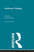 Cover: Anthony Trollope - Routledge