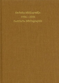 Abbildung von: Serbska Bibliografija 1996 - 2000 - Domowina