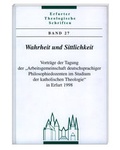 Cover: Wahrheit und Sittlichkeit - St. Benno