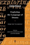 Cover: Exploring the Language of Drama - Routledge
