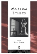 Cover: Museum Ethics - Routledge