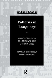 Enlarge image Cover: Patterns in Language - Routledge