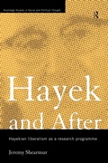 Cover: Hayek and After - Routledge