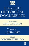 Cover: English Historical Documents 500-1041 - Routledge