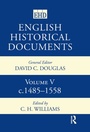 Cover: English Historical Documents - Routledge