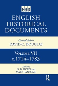 Enlarge image Cover: English Historical Documents - Routledge
