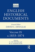 Cover: English Historical Documents - Routledge