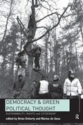 Cover: Democracy and Green Political Thought - Routledge
