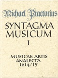 Cover: Syntagma musicum / Musicae artis Analecta - B&auml;renreiter