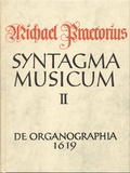 Cover: Syntagma musicum / De Organographica - B&auml;renreiter