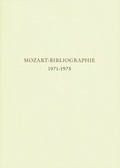 Cover: Mozart-Bibliographie / Mozart-Bibliographie - B&auml;renreiter