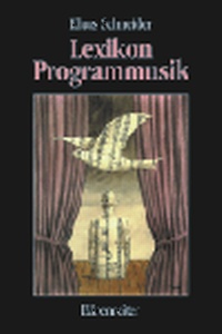 Enlarge image Cover: Lexikon Programmusik - Bärenreiter