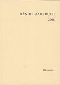 Cover: H&auml;ndel-Jahrbuch / H&auml;ndel-Jahrbuch - B&auml;renreiter