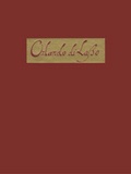 Cover: Orlando di Lasso. Seine Werke in zeitgen&ouml;ssischen Drucken 1555-1687 - B&auml;renreiter