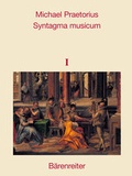Cover: Syntagma musicum I-III - B&auml;renreiter