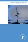 Cover: Environmental Values - Routledge