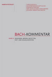 Enlarge image Cover: Bach-Kommentar - Band 3 - Bärenreiter