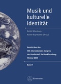 Cover: Musik und kulturelle Identit&auml;t - B&auml;renreiter