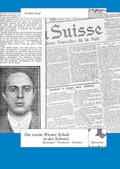Cover: Die Zweite Wiener Schule in der Schweiz - B&auml;renreiter