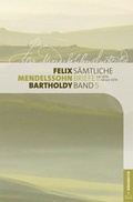 Cover: Felix Mendelssohn Bartholdy - S&auml;mtliche Briefe in 12 B&auml;nden - B&auml;renreiter