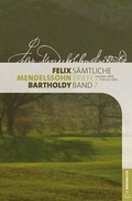 Cover: Felix Mendelssohn Bartholdy - S&auml;mtliche Briefe in 12 B&auml;nden - B&auml;renreiter