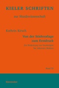 Cover: Von der Stichvorlage zum Erstdruck - B&auml;renreiter