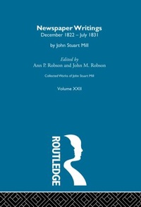 Enlarge image Cover: Collected Works of John Stuart Mill - Routledge