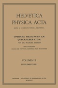 Cover: Optische Messungen am Quecksilber-Atom - Birkh&auml;user