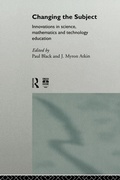 Cover: Changing the Subject - Routledge