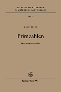 Enlarge image Cover: Primzahlen - Birkhäuser